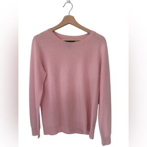 Tahari Sweater 100% Cashmere Pink Large